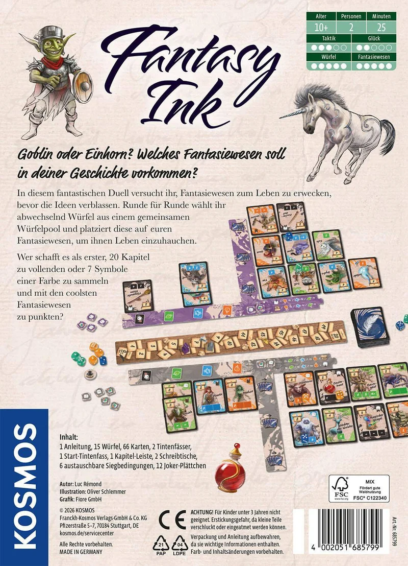 Fantasy Ink, deutsch