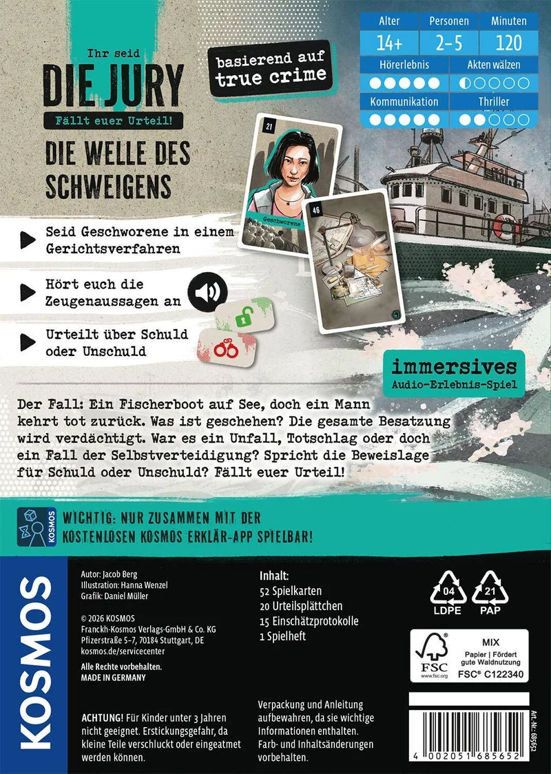 Welle Des Schweigens - Ihr seid die Jury, deutsch