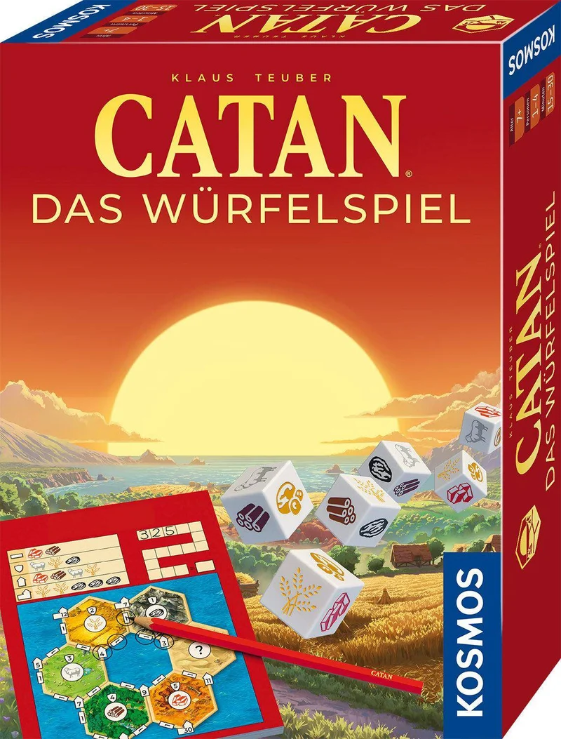 Catan - Das Würfelspiel, deutsch