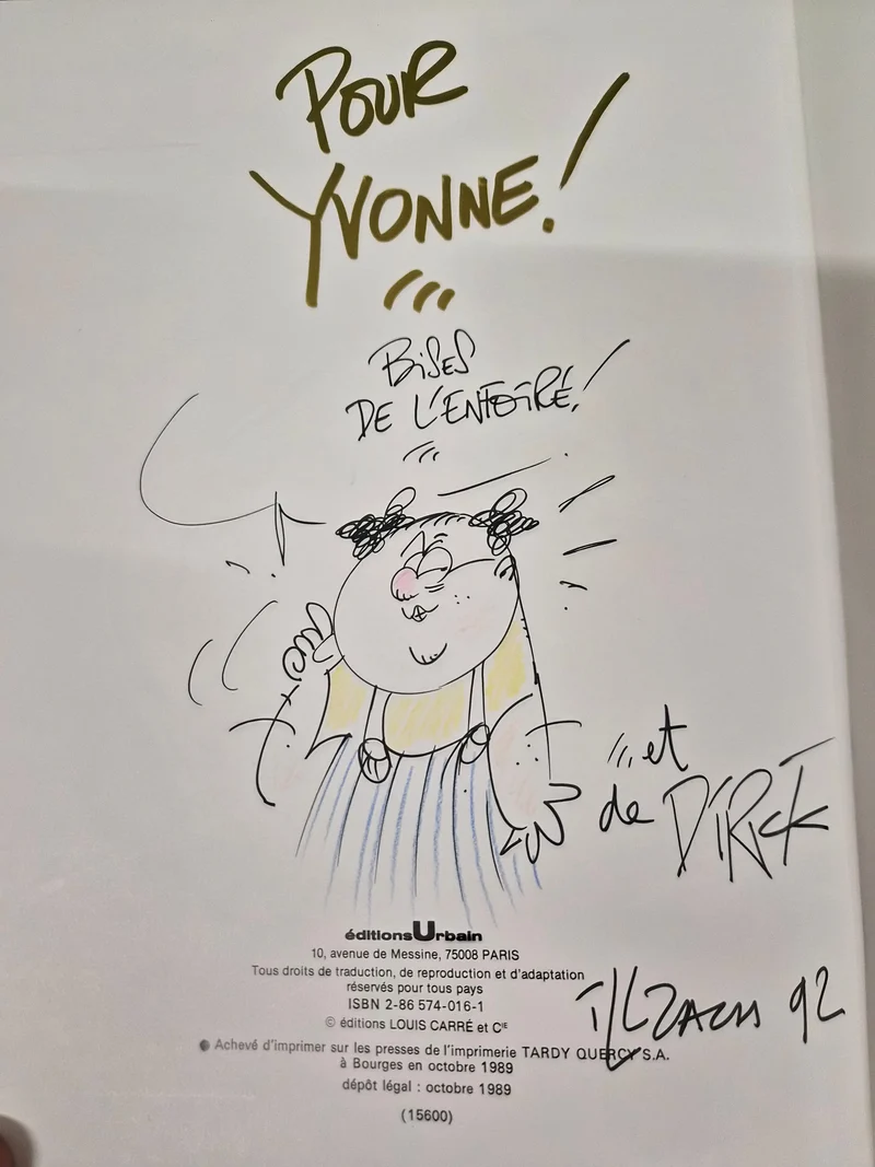Docteur Psy T3 (EO 1989) - Avec Dessin Original Dirick