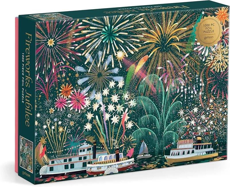 PFG Fireworks Jubilee (1000pcs) (FOIL) (Usage/Used - PUZZLES FOR GOOD)