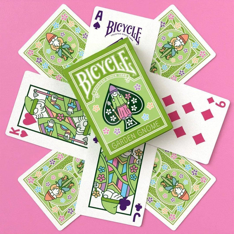 Bicycle Garden Gnome Playing Cards, sprachunabhängig