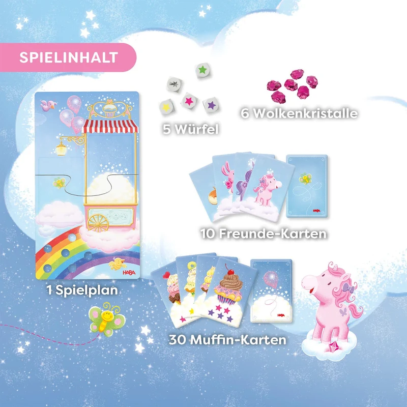 Einhorn Glitzerglück - Magischer Würfelspaß, deutsch