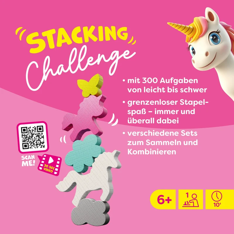 Unicorns - Stacking Challenge, deutsch