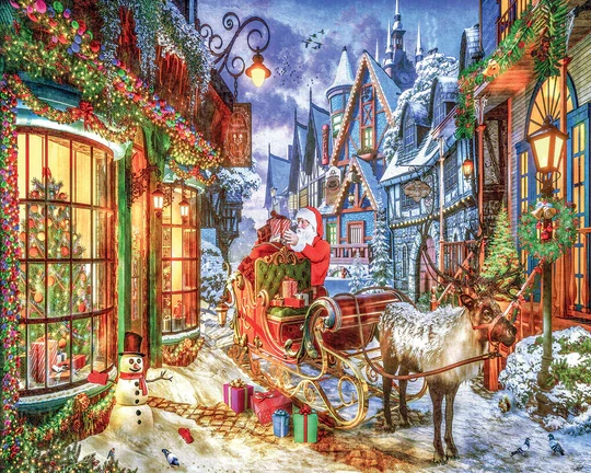 DMG Santa's Deliveries, Dominic Davison (1000pcs) (DAMAGED BOX)