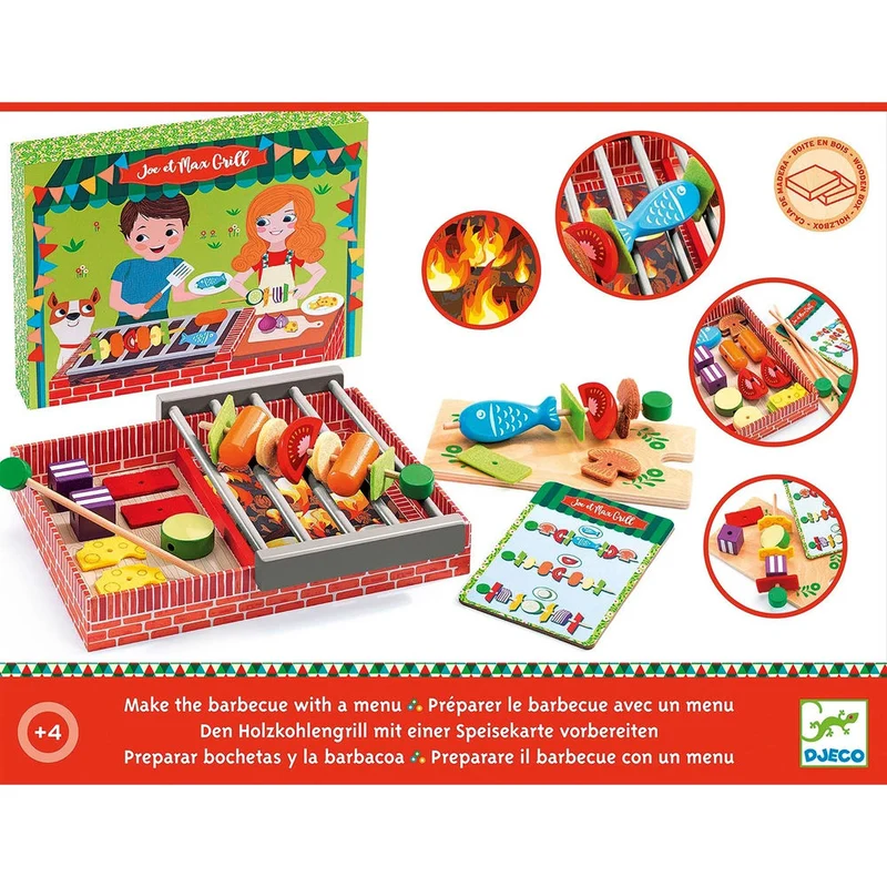 Djeco Rollenspiel Joe et Max Grill