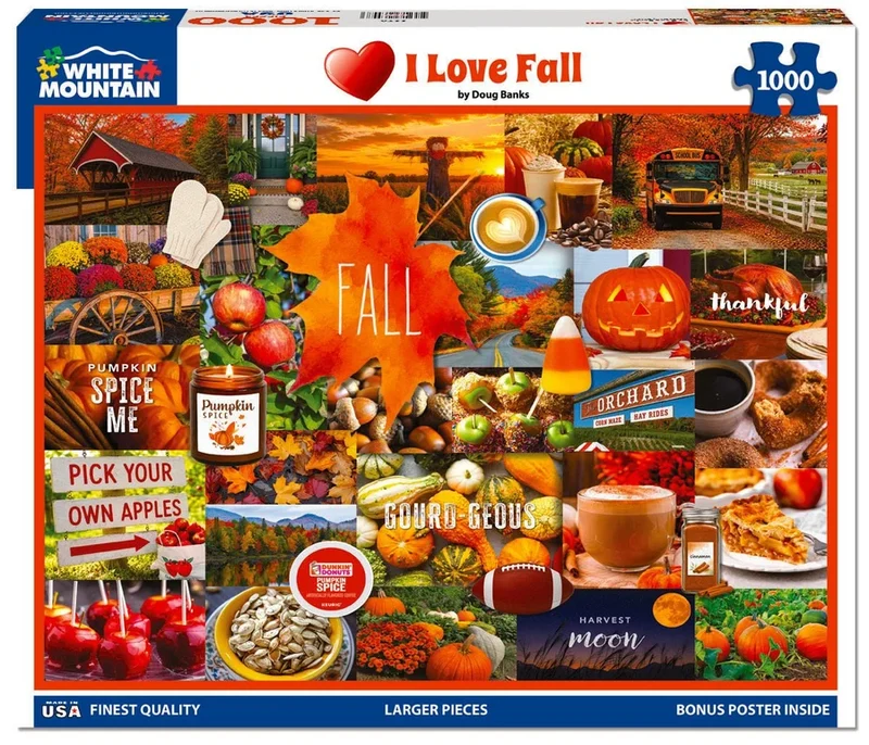 I Love Fall, Doug Banks (1000pcs)