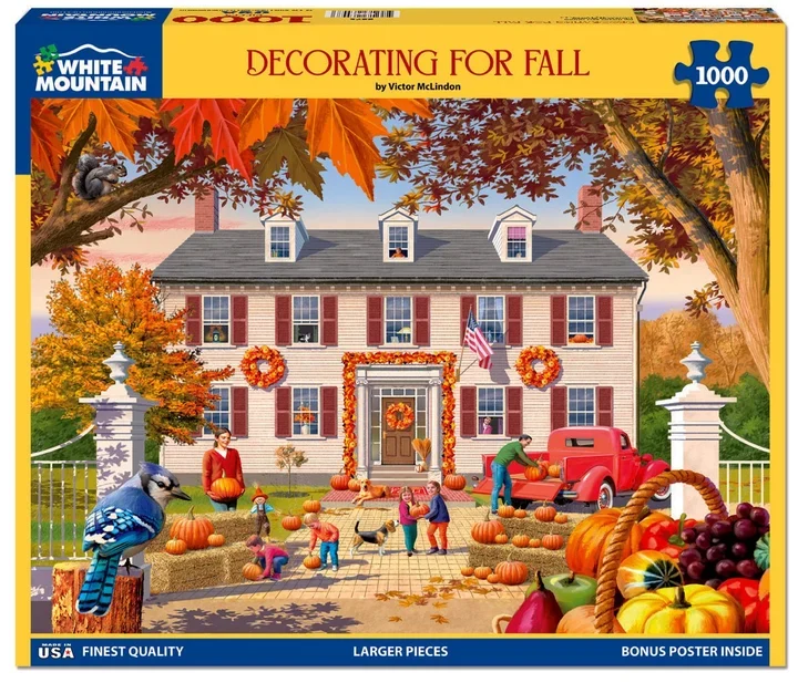 Decorating For Fall, Vic McLindon (1000pcs)