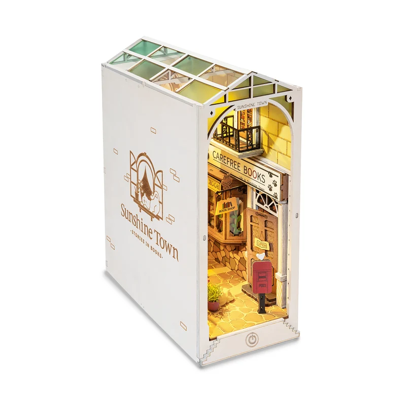 Robotime Book Nook Sunshine Town TGB02