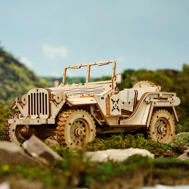 Robotime Army Field Car MC701
