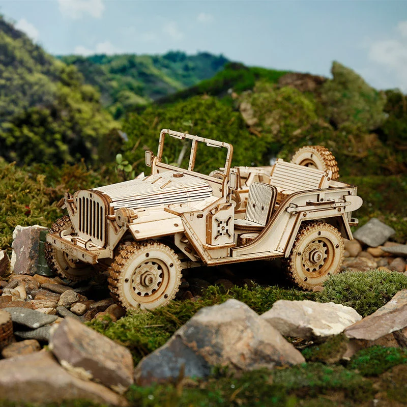 Robotime Army Field Car MC701