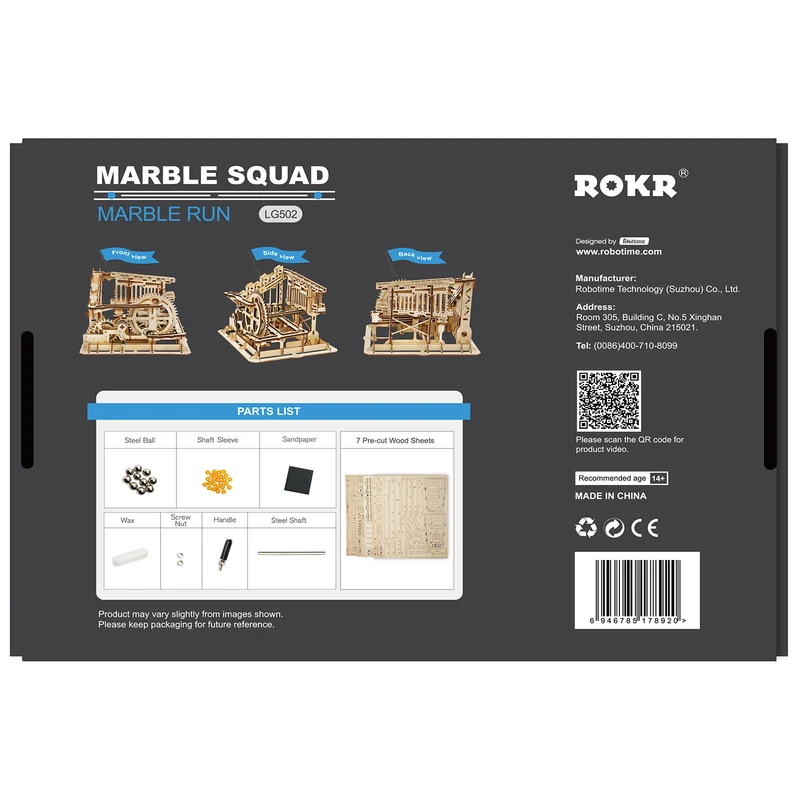 Robotime Marble Squad LG502