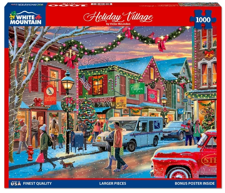 DMG Holiday Village, Victor McLindon (1000pcs) (DAMAGED BOX)