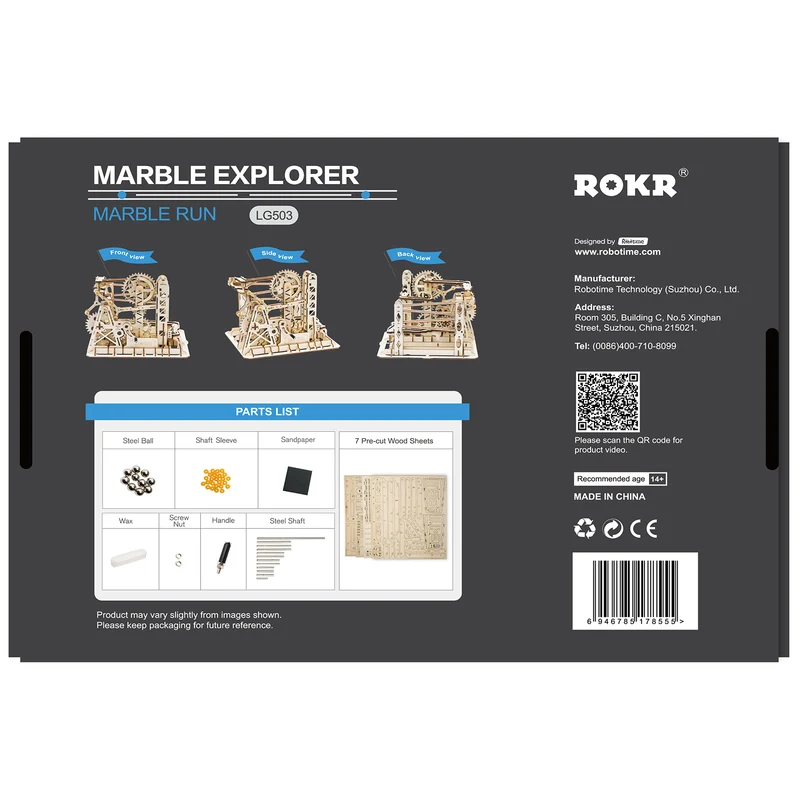 Robotime Marble Explorer LG503