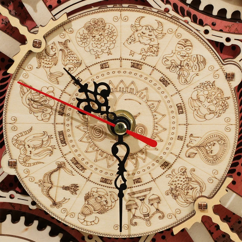 Robotime Zodiac Wall Clock LC601