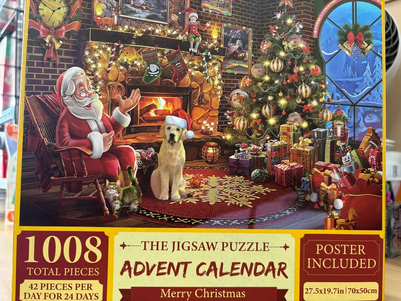 PFG Advent Calendar - Merry Christmas (Usage/Used - PUZZLES FOR GOOD)