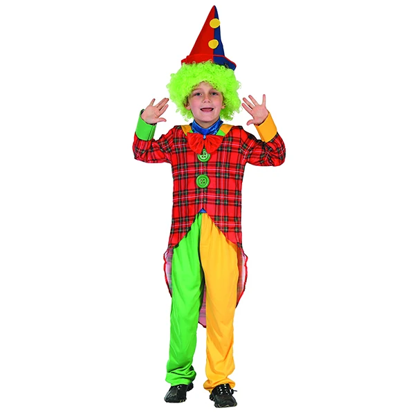 Fasnacht Clown Kostüm, Gr. S