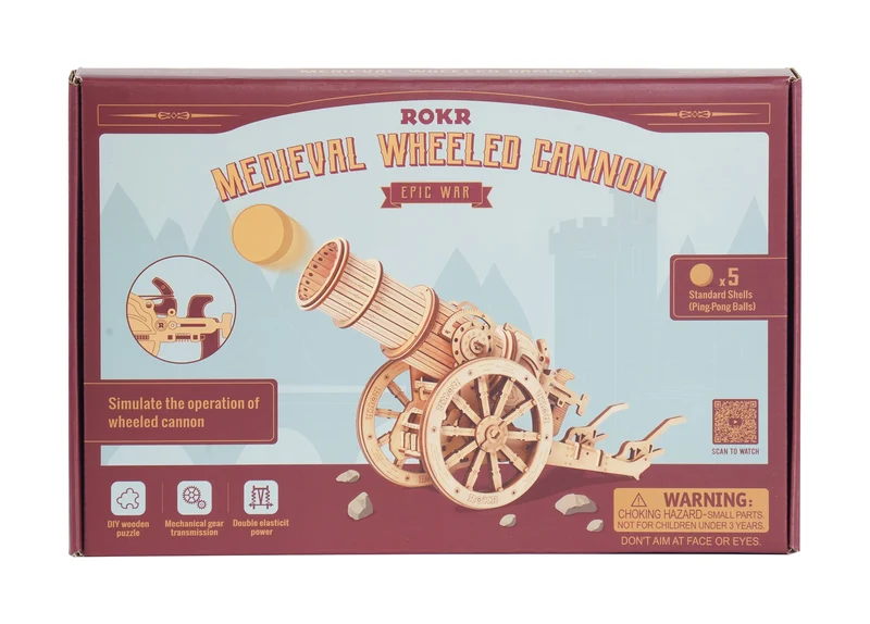 Robotime Wheeled Siege Artillery KW801