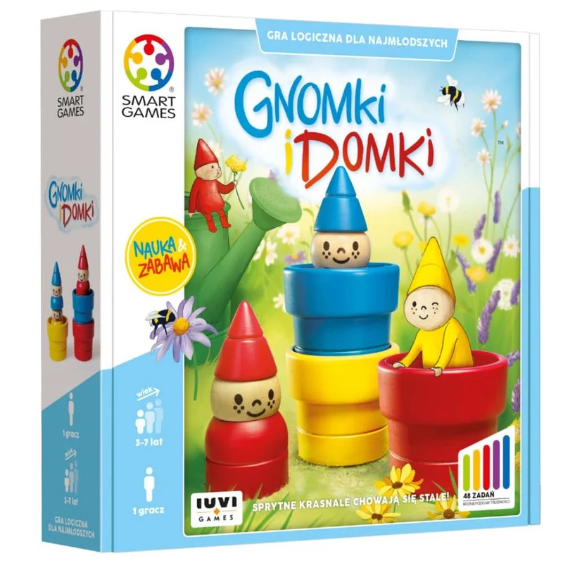 Logikspiel – Gnome und Häuser (PL)