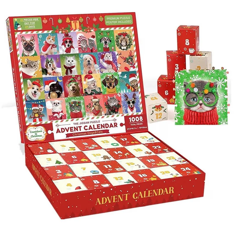 PFG Advent Calendar - Cats & Dogs (Usage/Used - PUZZLES FOR GOOD)