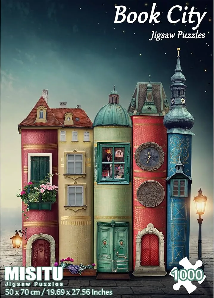 PFG Book City (1000pcs) (Usage/Used - PUZZLES FOR GOOD)