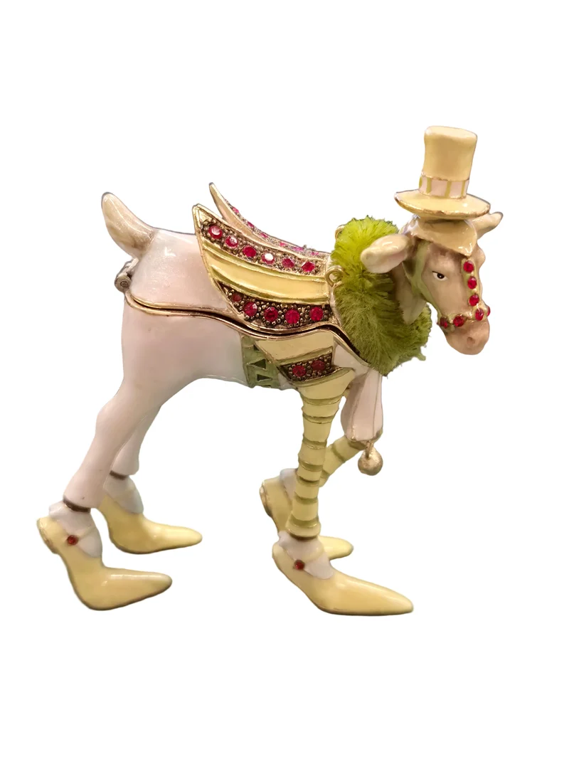 Krinkles - Juwelen - und Pillendose Rentier Prancer