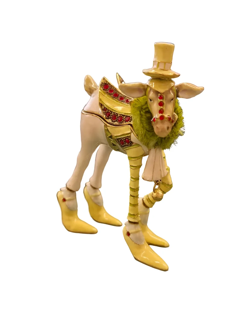Krinkles - Juwelen - und Pillendose Rentier Prancer