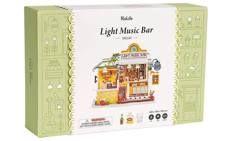 Robotime Light Music Bar DG147
