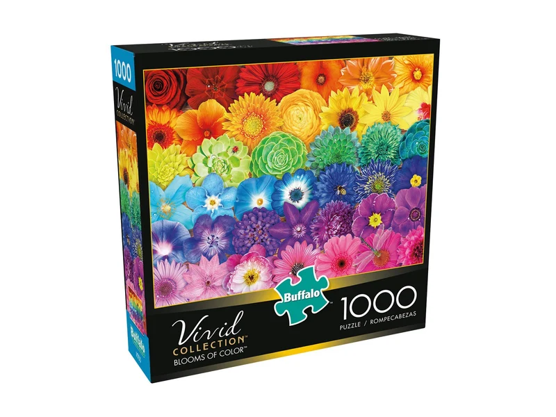 PFG Blooms of Color (1000pcs) (Usage/Used - PUZZLES FOR GOOD)