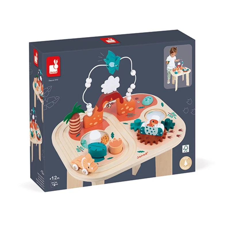 Janod Dino Aktivitäten Tisch