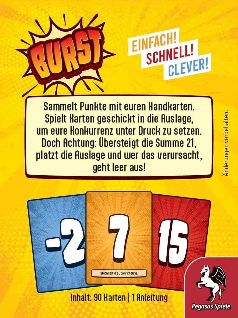 Burst, deutsch