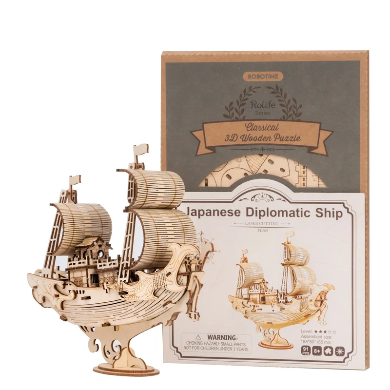 Robotime Diplomatic Ship TG307