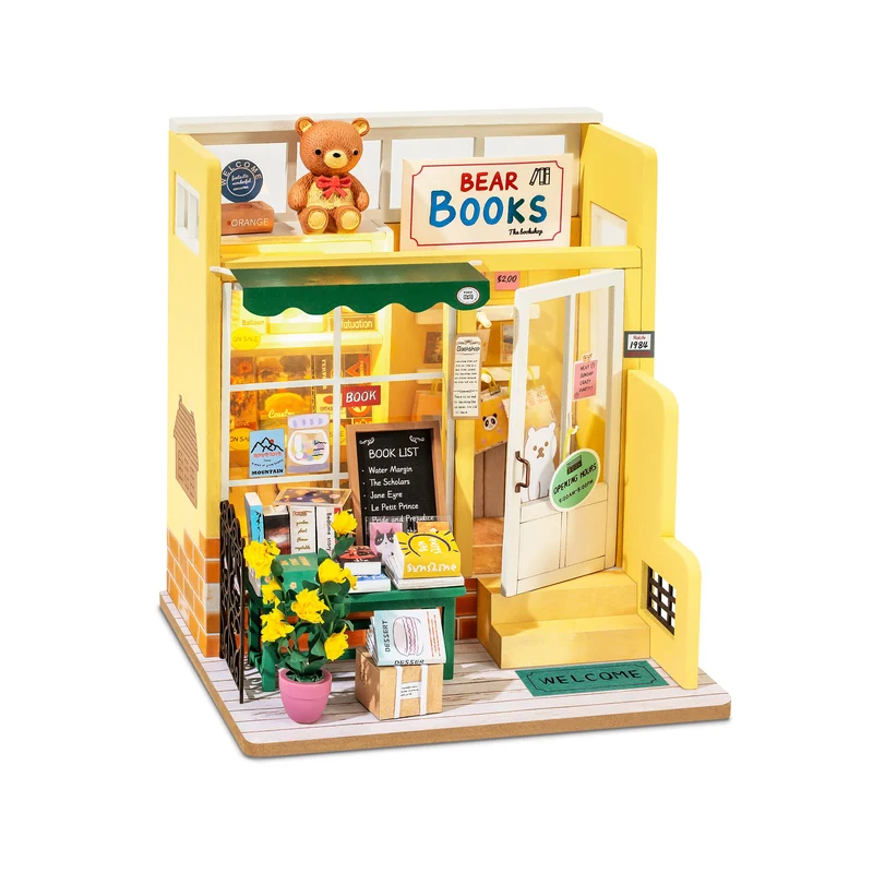 Robotime Mind-Find Bookstore DG152
