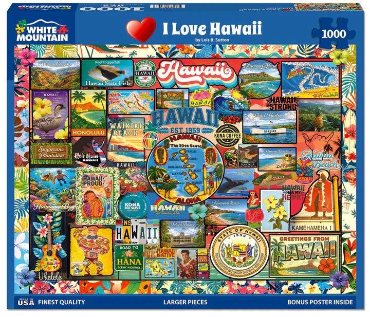 PFG I Love Hawaii, Lois B Sutton (Usage/Used - PUZZLES FOR GOOD)