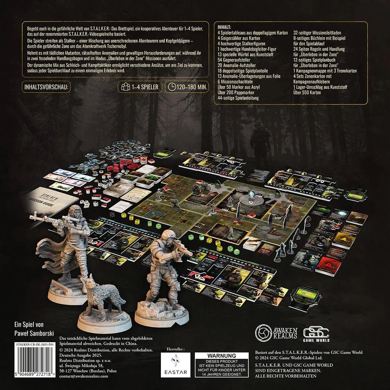 STALKER: Das Brettspiel, deutsch