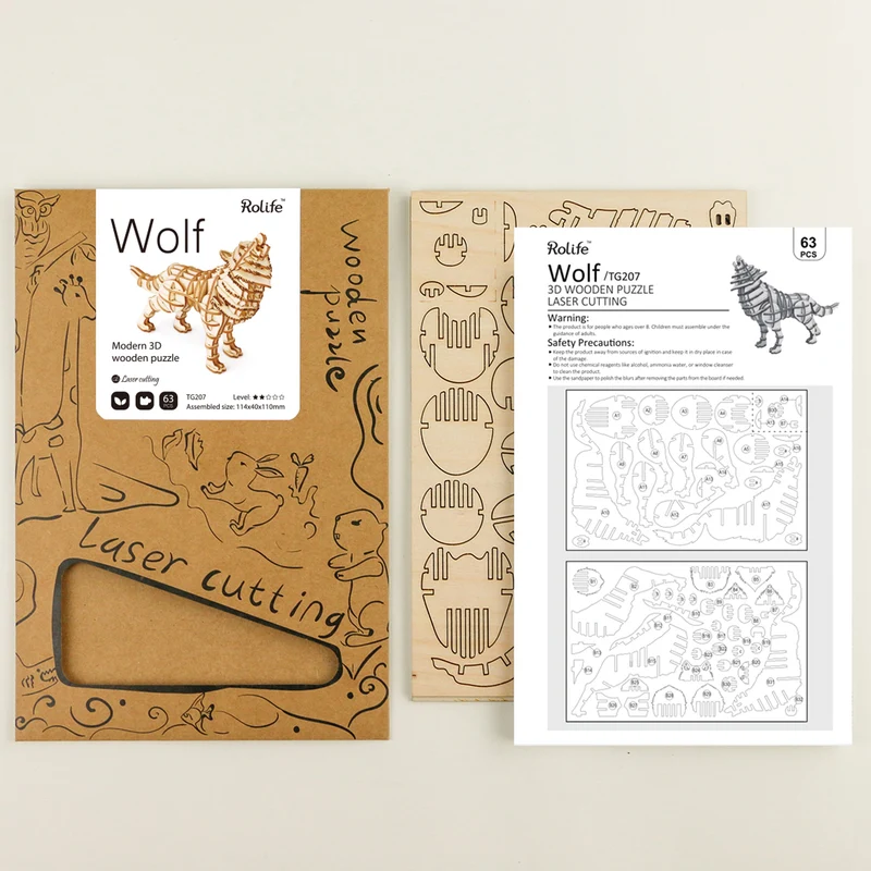 Robotime Wolf TG207