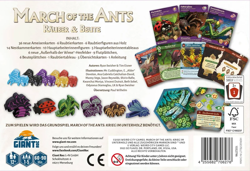 Räuber und Beute - March of the Ants, deutsch