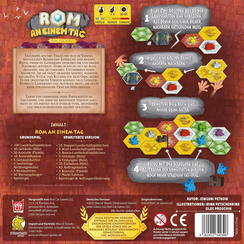 Rom an einem Tag, deutsch