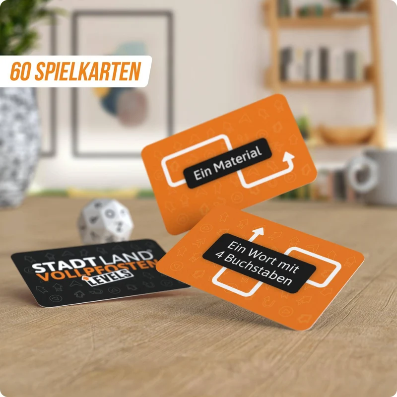 Stadt Land Vollpfosten® Levels | Classic Edition, deutsch
