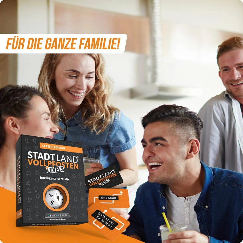 Stadt Land Vollpfosten® Levels | Classic Edition, deutsch
