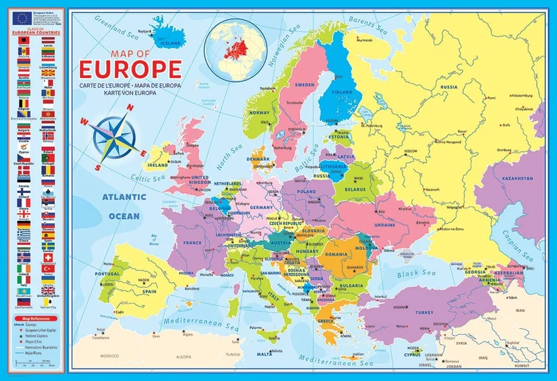 Map of Europe