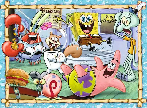 Ravensburger SpongeBob - New Adventures in Bikini Bottom (200 XXL)