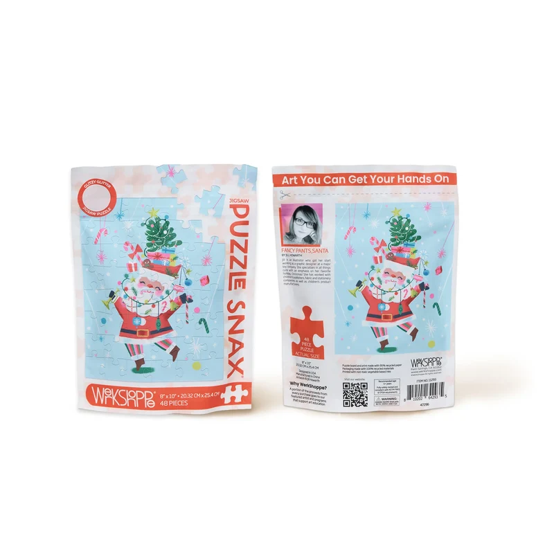 Puzzle Snax - Fancy Pants Santa (48pcs)