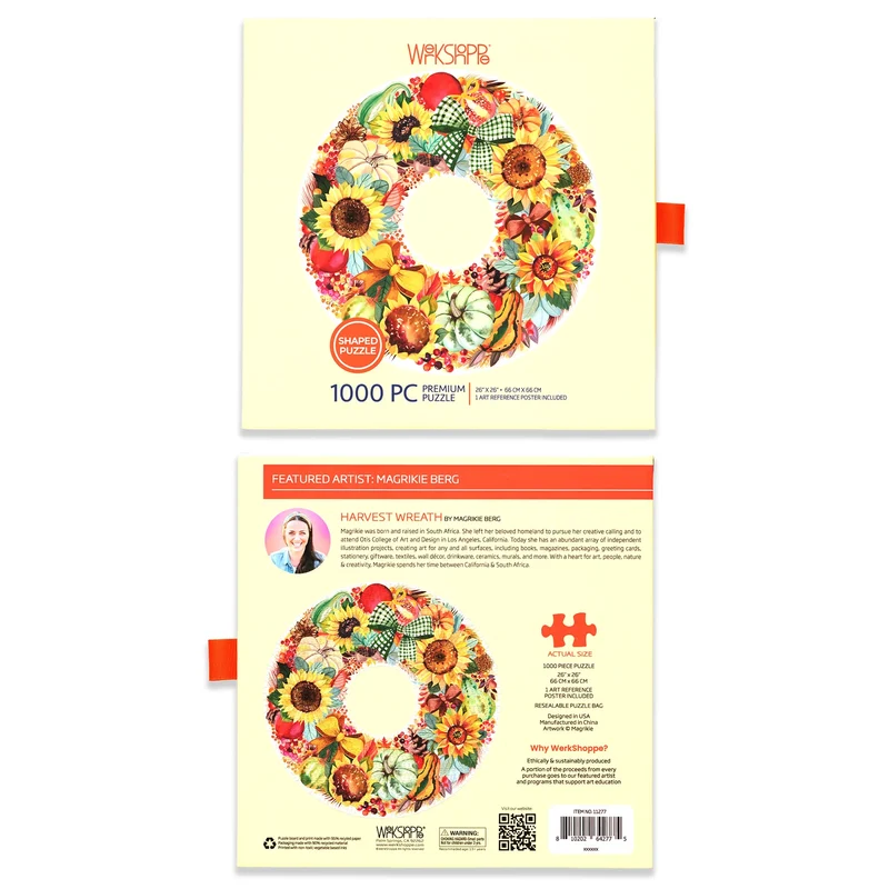 Harvest Wreath (1000pcs) (ROUND)