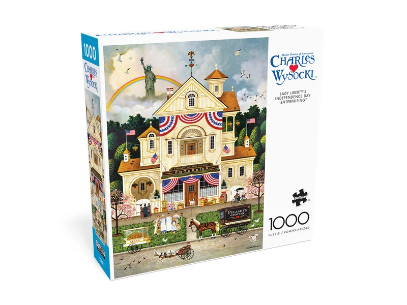 Lady Liberty's Independence Day, Charles Wysocki (1000pcs)
