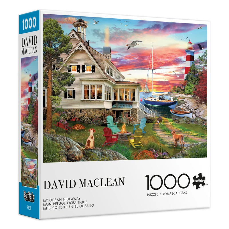 DMG My Ocean Hideaway, David Maclean (1000pcs) (DAMAGED BOX)