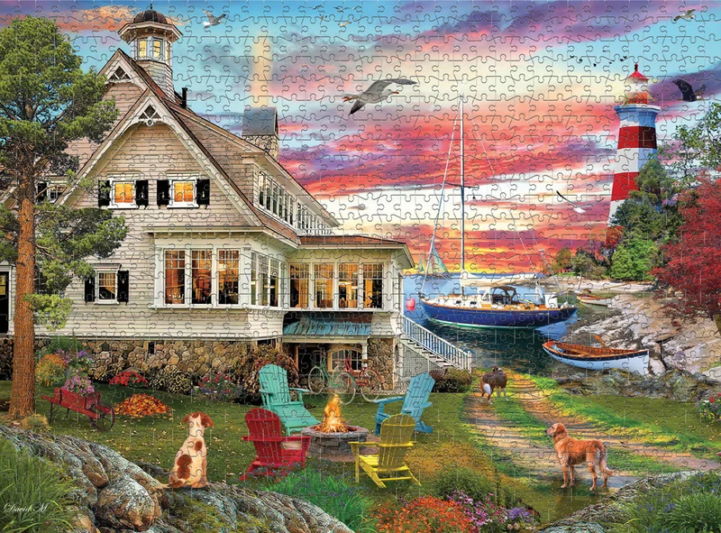 DMG My Ocean Hideaway, David Maclean (1000pcs) (DAMAGED BOX)