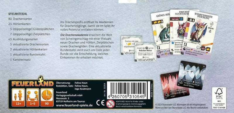 Die Drachenakademie - Schwingenschlag, deutsch (Erw.)