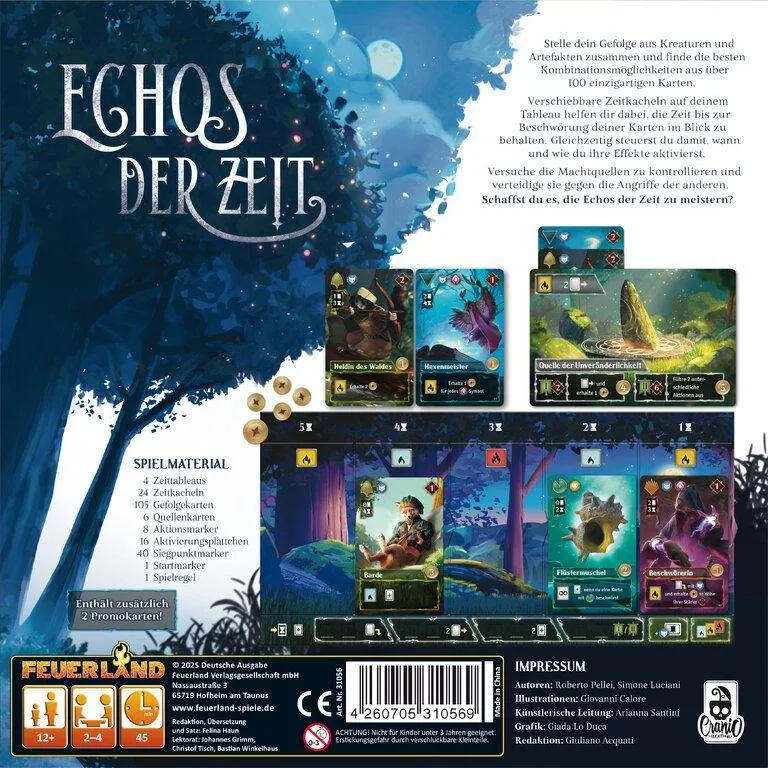 Echos der Zeit, deutsch