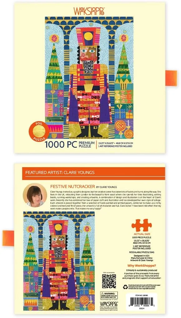 Festive Nutcracker (1000pcs) (FOIL)
